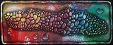 Edle Handschmeichler Acryl und Mischtechnik auf Leinwand;
50 x 20 cm; verkauft